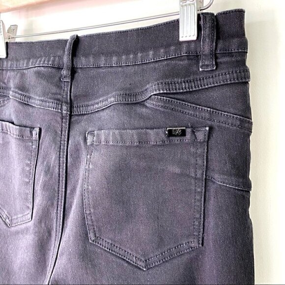 DG2 high waisted  jeggings, black, stretch cotton - Picture 10 of 15